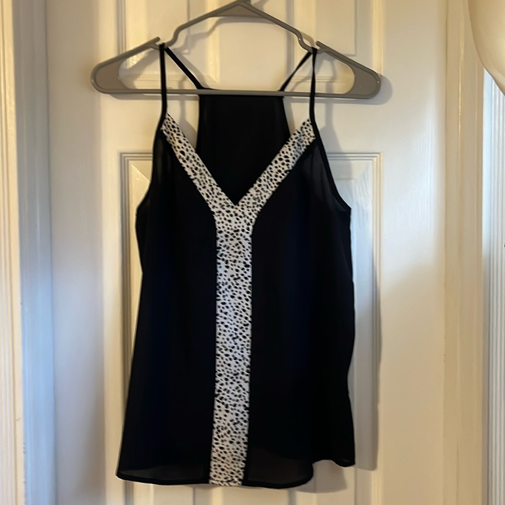 Animal print cami